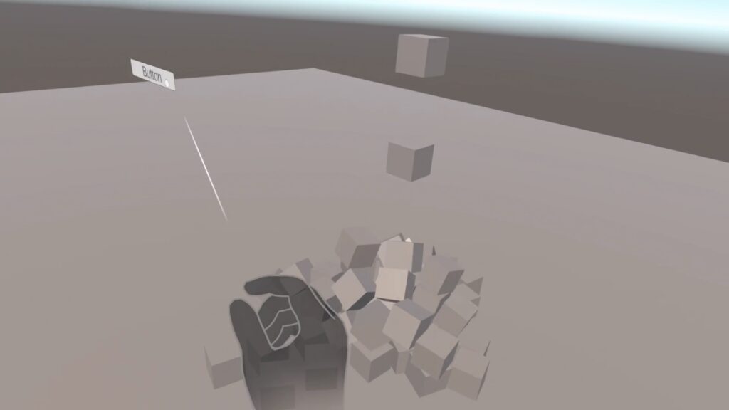 複製されるCubeの画面